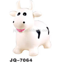 2016 jumping Animal inflatable toy hopper milk cows